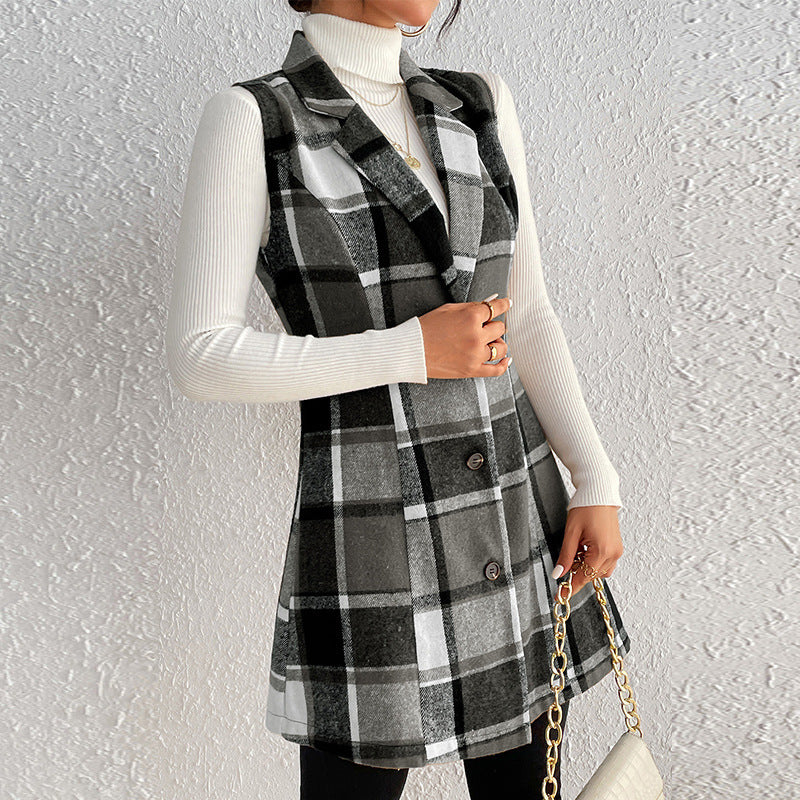 Fall Sleeveless Dress