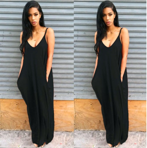 Women Summer Dress Casual Long