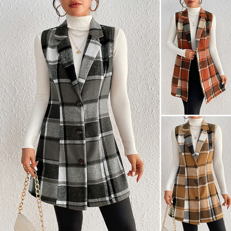 Fall Sleeveless Dress