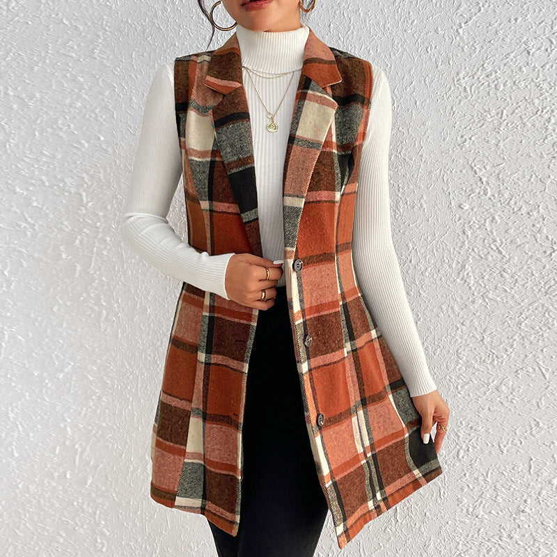 Fall Sleeveless Dress